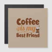 コーヒーは私の友最高の人だ (正面/裏面)