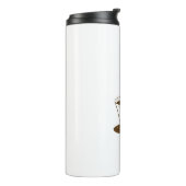 コーヒーは私の好きな言葉だ タンブラー (回転左)