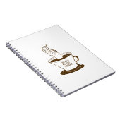 コーヒーは私の好きな言葉だ ノートブック (右側)