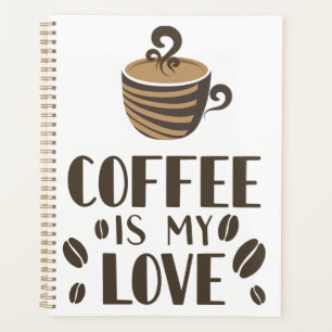 コーヒーは私の好きな言葉だ プランナー手帳