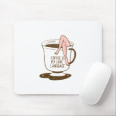 コーヒーは私の好きな言葉だ マウスパッド (マウス)