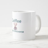 コーヒーは私の宇宙 ジャンボコーヒーマグカップ (正面右)