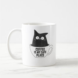 コーヒーは私の居場所 コーヒーマグカップ