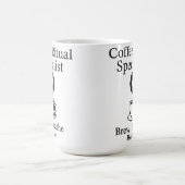 コーヒーは私の式だ コーヒーマグカップ (中央)