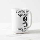 コーヒーは私の式だ コーヒーマグカップ (正面右)
