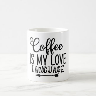 コーヒーは私の恋愛言語 コーヒーマグカップ