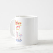 コーヒーは私の愛の言葉 コーヒーマグカップ (正面左)