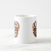 コーヒーは私の愛の言葉 – コーヒー愛好家の名言 コーヒーマグカップ (中央)