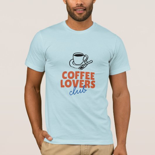 コーヒーは私の愛の言葉 Tシャツ (正面)