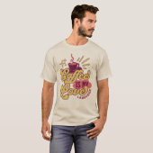 コーヒーは私の愛の言語 Tシャツ (正面フル)