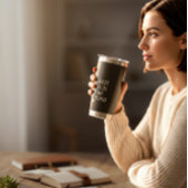 コーヒーは私の血となり 保温保冷タンブラー