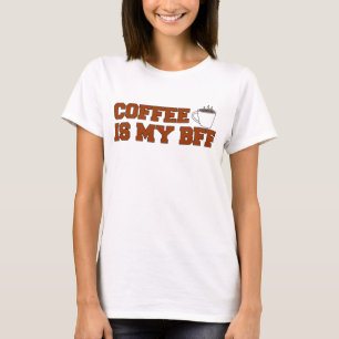 コーヒーは私のBFFだ Tシャツ