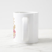 コーヒーは私のLOVE言語 ジャンボコーヒーマグカップ (裏面)