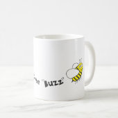 コーヒーは私をぶんぶんうならせます コーヒーマグカップ (正面右)