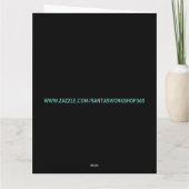 コーヒーは私をウンチおもしろい大誕生日カード カード (裏面)