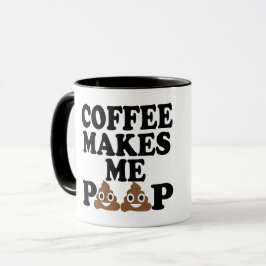 コーヒーは私をウンチ マグカップ