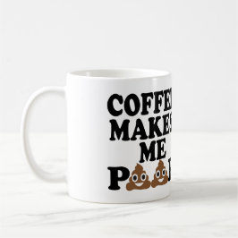 コーヒーは私をウンチ マグカップ