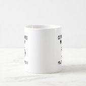 コーヒーは私を幸せにする コーヒーマグカップ (中央)