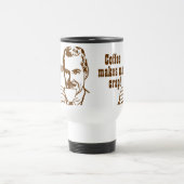 コーヒーは私を排泄させます! トラベルマグ (中央)