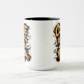 コーヒーは良い引用文 マグカップ (中央)