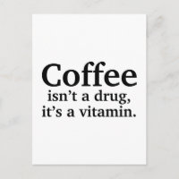 コーヒーは薬ではなく、ビタミンだ