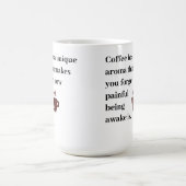 コーヒーは香りがユニークする コーヒーマグカップ (中央)