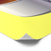 コーヒーは魂の暖炉のようなものだ ポスター (角)