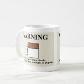 コーヒーは鮫およびピグミーを含むかもしれません コーヒーマグカップ (正面左)