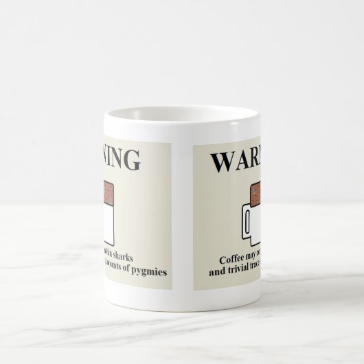 コーヒーは鮫およびピグミーを含むかもしれません コーヒーマグカップ (中央)