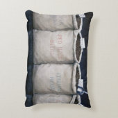 コーヒーは1990年を袋に入れます アクセントクッション (裏面(縦))