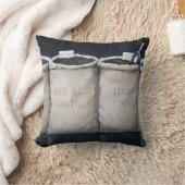 コーヒーは1990年を袋に入れます クッション (ブランケット)