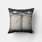 コーヒーは1990年を袋に入れます クッション (裏面)