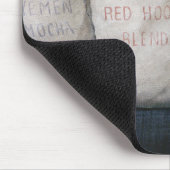 コーヒーは1990年を袋に入れます マウスパッド (コーナー)