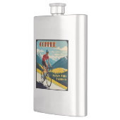 コーヒーは、これを起こすサイクリング フラスク (左)