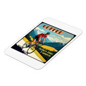 コーヒーは、これを起こすサイクリング マグネット (左側)