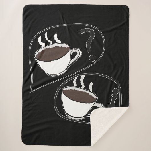 コーヒーは? シェルパブランケット (正面)