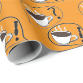 コーヒーは？ ラッピングペーパー (ロールコーナー)