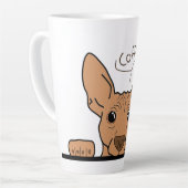 コーヒーは?AHTマグ カフェラテマグ (左アングル)