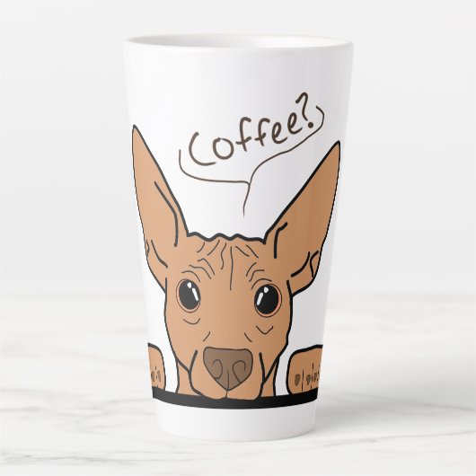 コーヒーは?AHTマグ カフェラテマグ (正面)