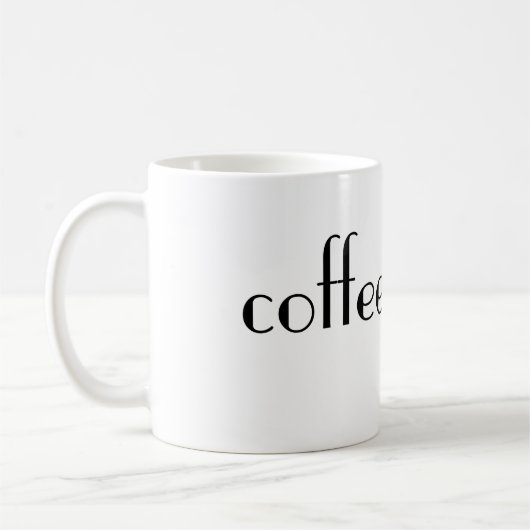 コーヒーはbaeです コーヒーマグカップ (左)