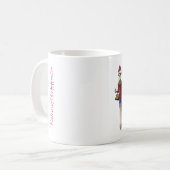 コーヒーはBestieの私のマグです コーヒーマグカップ (正面左)