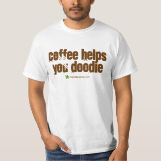コーヒーはDoodieを救済します Tシャツ