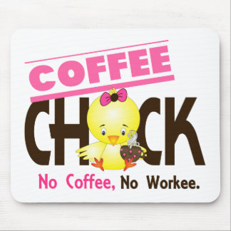コーヒーひよこ2 マウスパッド