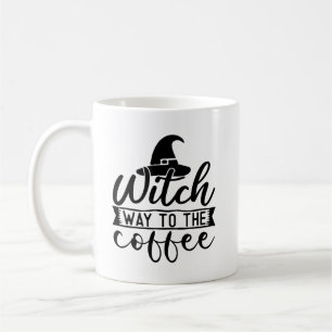 コーヒーへの魔女の道 コーヒーマグカップ