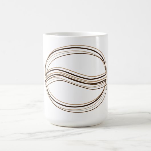 コーヒーぼやけ コーヒーマグカップ (中央)