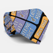 コーヒーまたはカフェインネックタイを1つ選ぶ ネクタイ (ロール)