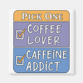 コーヒーまたはカフェイン マグネット