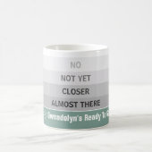 コーヒーまたは紅茶のレベおもしろいル コーヒーマグカップ (中央)