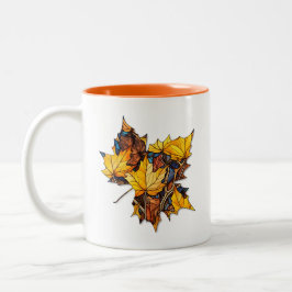 コーヒーまたは紅茶用のクリエイティブ リーフ マグ