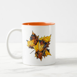コーヒーまたは紅茶用のクリエイティブ リーフ マグ